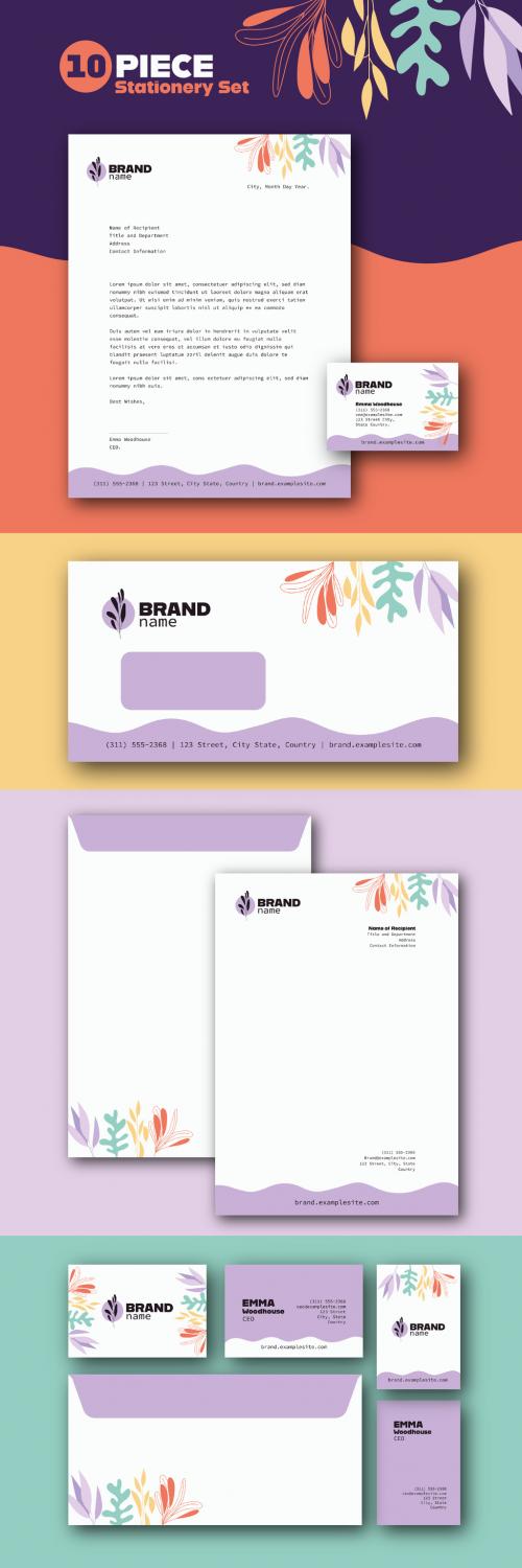 Playful Brand Stationery Set 640955147