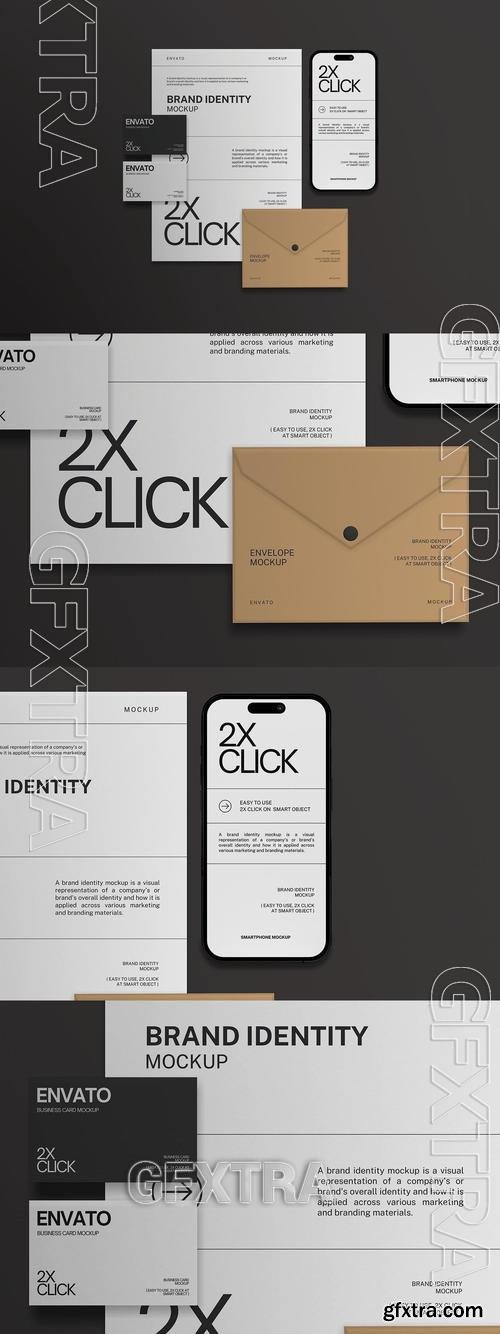 Brand Identity Modern Mockup Y8H47ZX