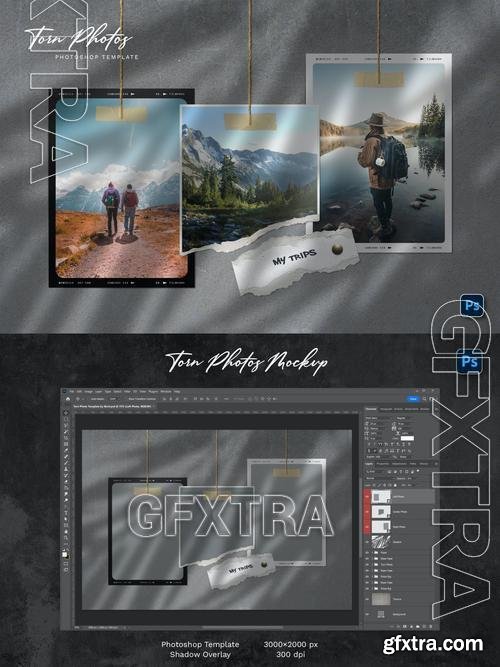 Torn Photo Template JUKWYRZ