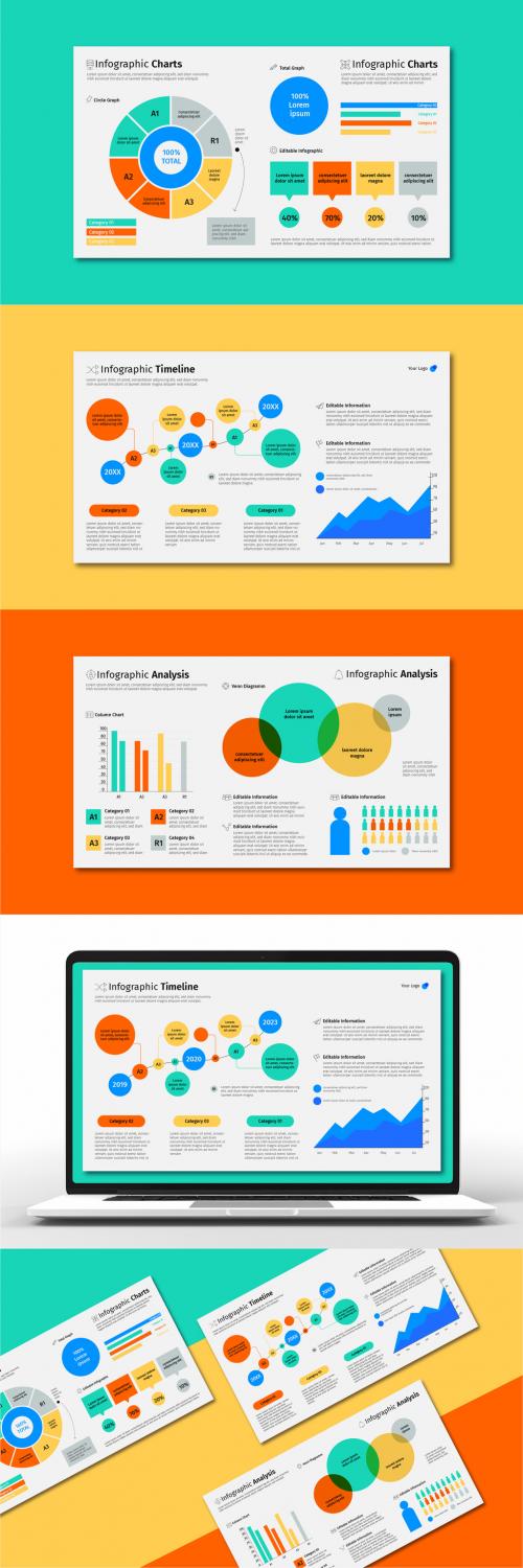 Corporate Marketing Analysis Digital Infographic 640954186