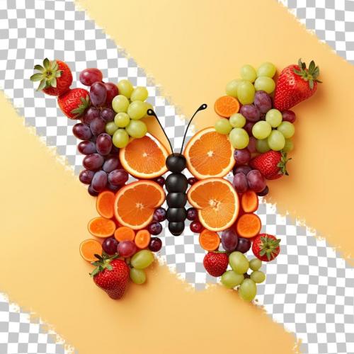 Premium PSD | A butterfly with a butterfly on it and the word butterfly on the bottom. Premium PSD