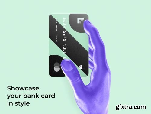 Glossy Bank Card Kit Ui8.net