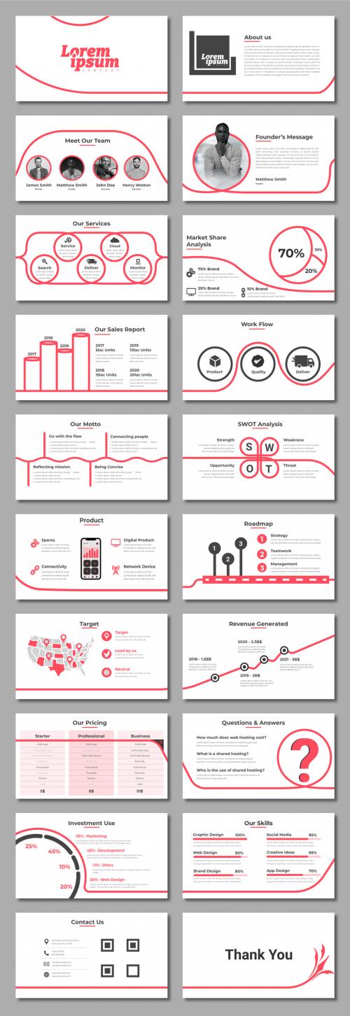 Business Presentation Template 640647843