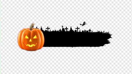 Videohive - Halloween Lower Third Alpha - 48303161 - 48303161