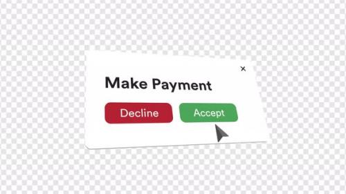 Videohive - Make Payment Accept Decline with Alpha - 48303170 - 48303170