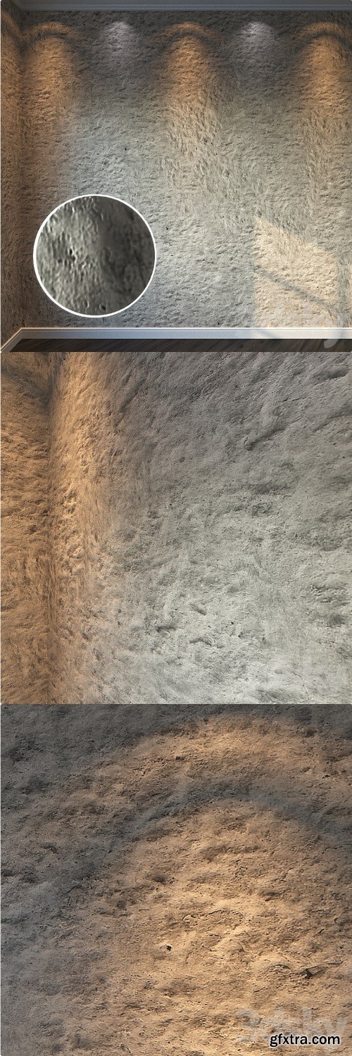 Decorative Stucco 439 - 8K Material