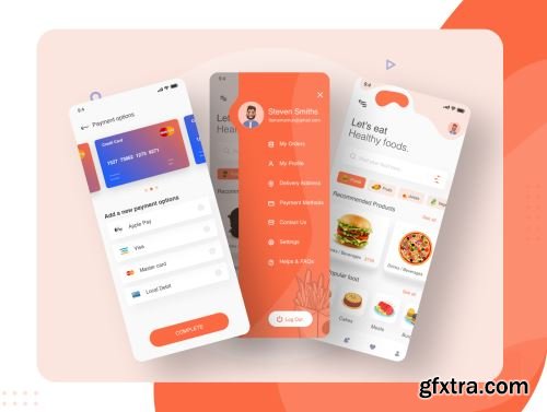 FoodOrder - Food Delivery UI KIT Ui8.net