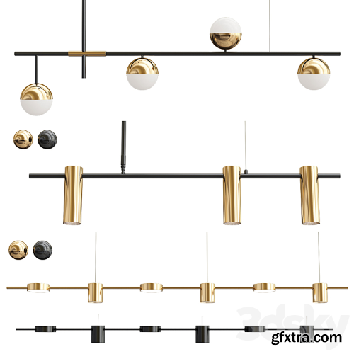 Collection Linear Chandelier