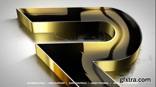 Videohive Gold Logo Reveal 48711878