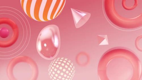 Videohive - abstract 3d shape animated background - 48305035 - 48305035