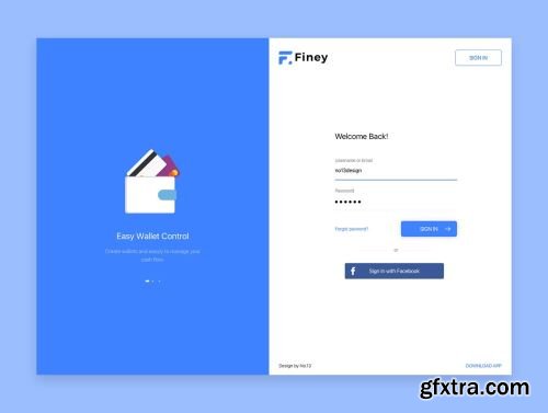 Finey UI Kit Ui8.net