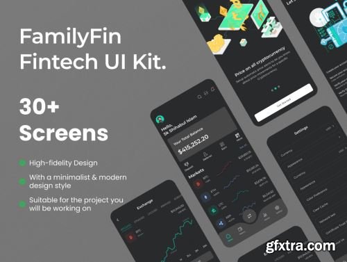 FamilyFin UI Kit Ui8.net