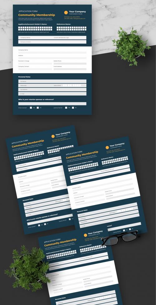 Green Yellow Community Registration Form 635173974