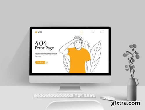 Error 404 illustrations Ui8.net