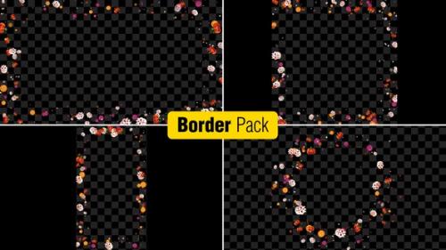 Videohive - Halloween Border Pack - 48310876 - 48310876