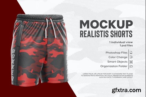 Shorts Mockup 2Z3B52R