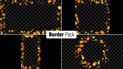 Videohive - Halloween Border Pack V3 - 48310877 - 48310877