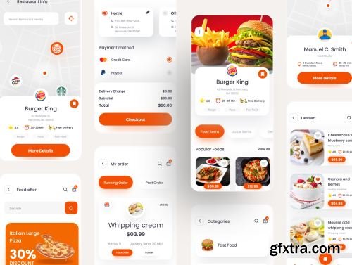 FoodKo - Food Delivery Ui Kit Ui8.net