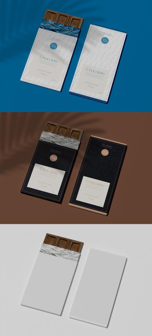 Chocolate Bar Packaging Mockup 641770627