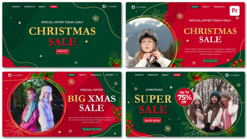 Videohive - Christmas Sale Promo I MOGRT - 48406199 - 48406199