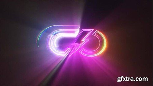 Videohive Clean Glowing Logo Reveal 48757633