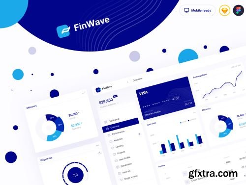 FinWave UI Kit 1.0 Ui8.net