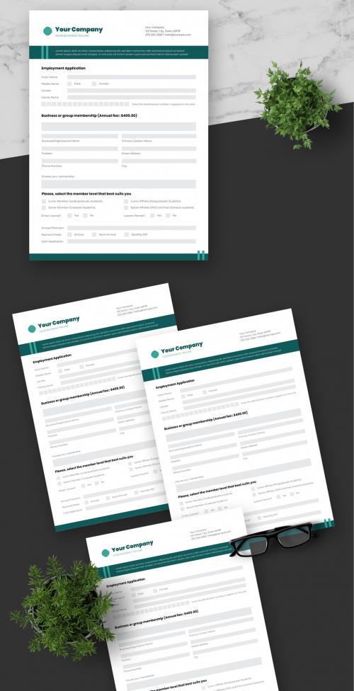 Green Multi Purpose Registration Form 635173486