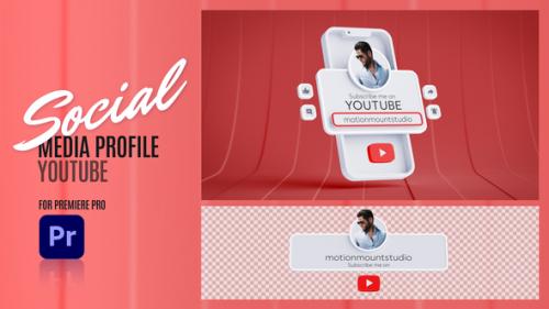 Videohive - Social Media Profile Youtube - Premiere Pro - 48503556 - 48503556