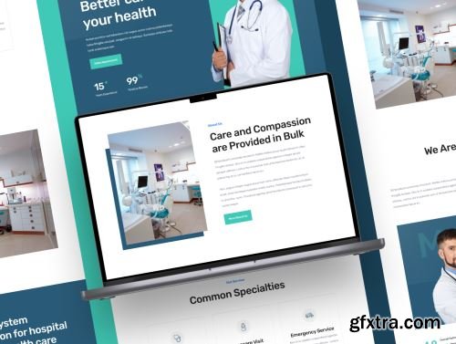 MedHealth - Health Care Web Templates Ui8.net