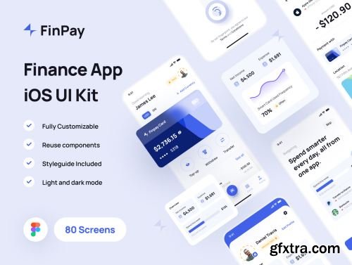 Finpay - Finance App UI Kit Ui8.net