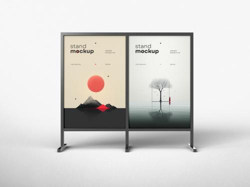 Display Stand Mockup / Poster 641175780