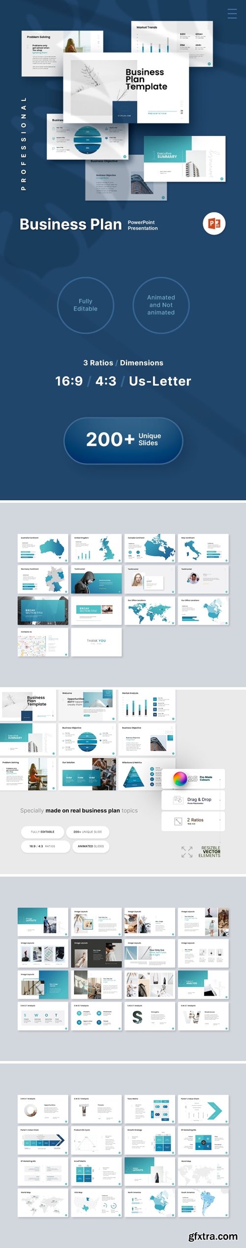 Graphicriver Business Plan PowerPoint Presentation 34575155