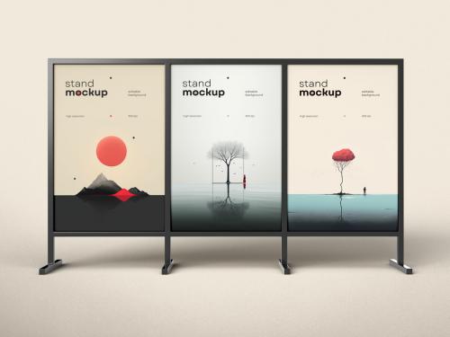 Display Stand Mockup / Poster 641175146