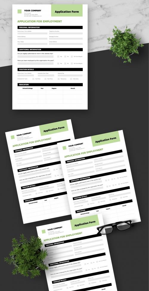 Black Green Corporate Consultant Form 635173043