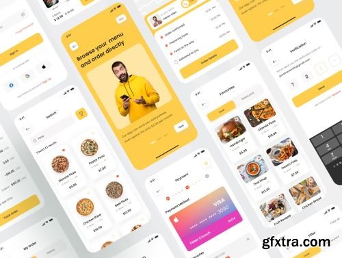 Fodies - Food Delivery App UI Kit Ui8.net