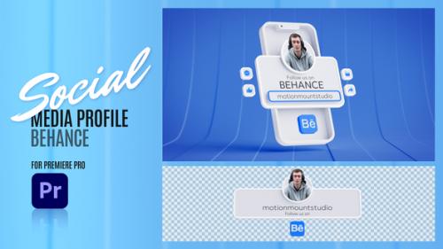 Videohive - Social Media Profile Behance - Premiere Pro - 48504469 - 48504469