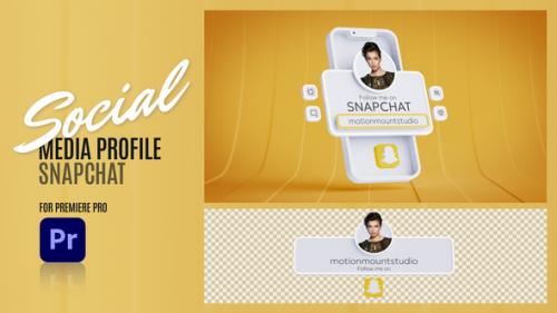 Videohive - Social Media Profile Snapchat - Premiere Pro - 48504510 - 48504510