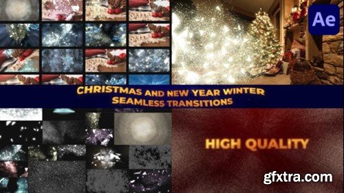 Videohive Christmas And New Year Winter Seamless Transitions for After Effects 48751165