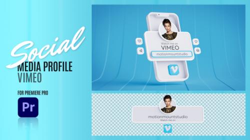 Videohive - Social Media Profile Vimeo - Premiere Pro - 48504929 - 48504929