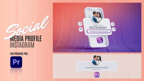 Videohive - Social Media Profile Instagram - Premiere Pro - 48505051 - 48505051