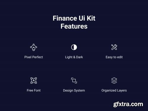 Finix - Fintech Mobile App Ui Kit Ui8.net