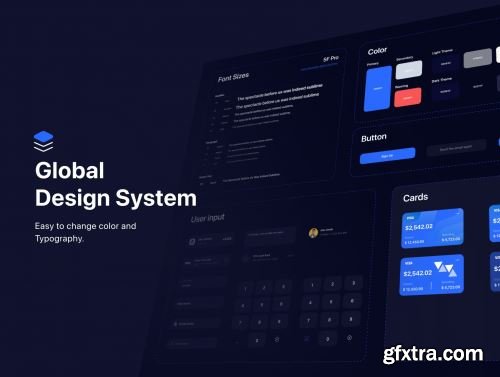 Finix - Fintech Mobile App Ui Kit Ui8.net