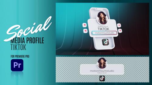 Videohive - Social Media Profile TikTok - Premiere Pro - 48505159 - 48505159