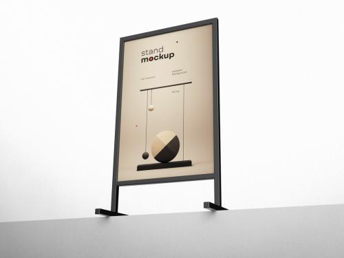 Display Stand Mockup / Poster 641173596