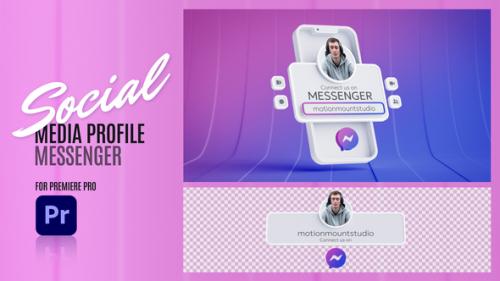 Videohive - Social Media Profile Messenger - Premiere Pro - 48505257 - 48505257