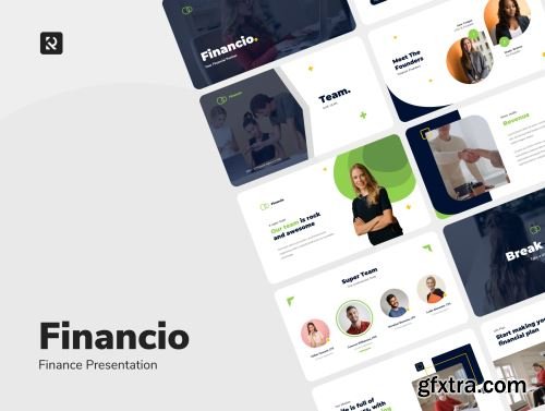 Financio - Finance Keynote Presentation Ui8.net