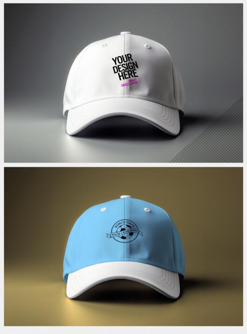 Isolated Baseball Cap Mockup 640602122