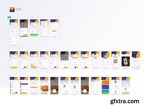 Finansi iOS UI Kit Ui8.net