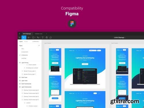 Figmaland - Startup Ui Kit Ui8.net