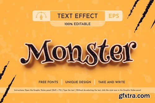 Halloween Party - Editable Text Effect, Font Style WS8L8LH